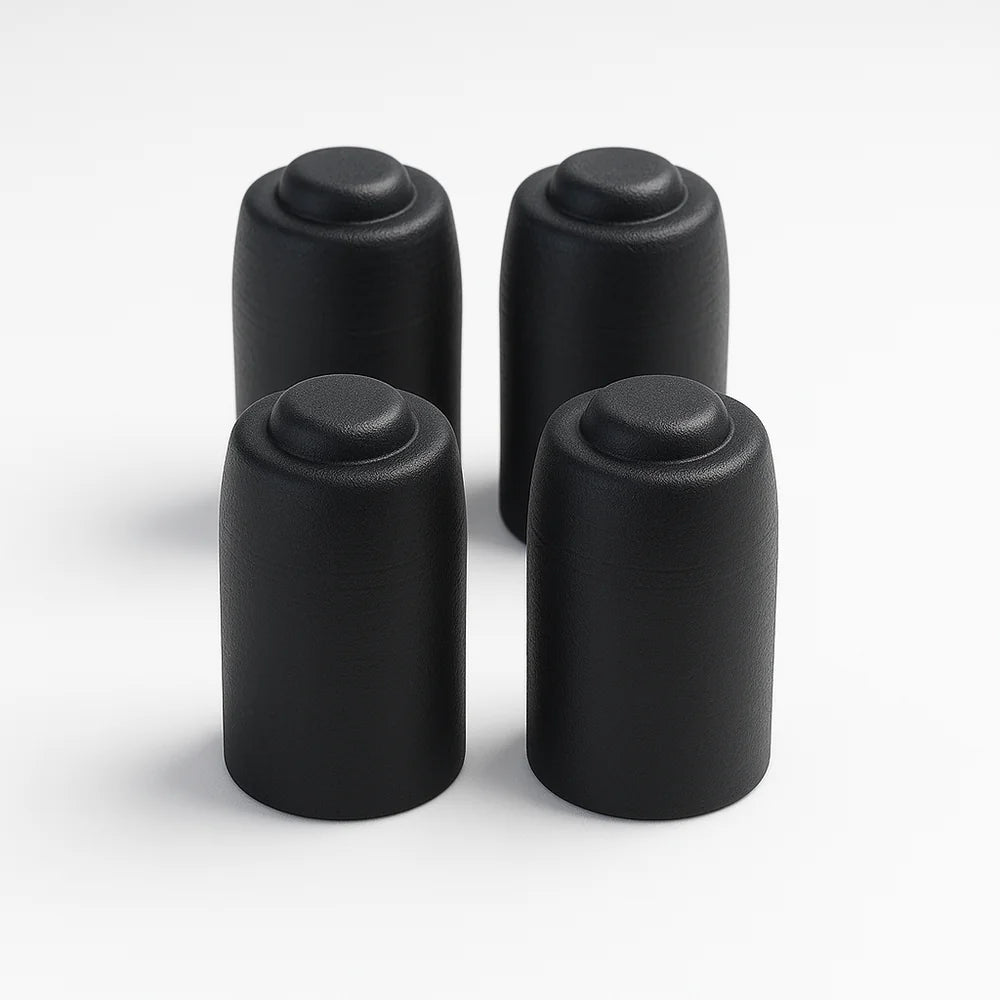 Two pairs of electrode caps